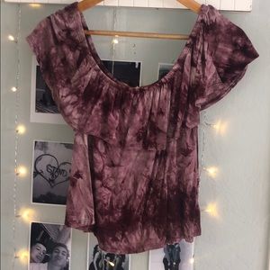 off the shoulder top